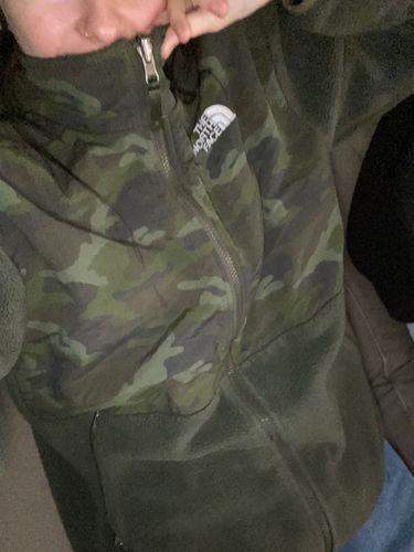Customer photo review of The North Face Camo Denali Fleece Jacket Youth Size XL