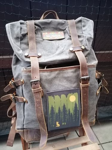 Customer photo review of BIG PATCH Fuchs Im Wald (schwarzblau)