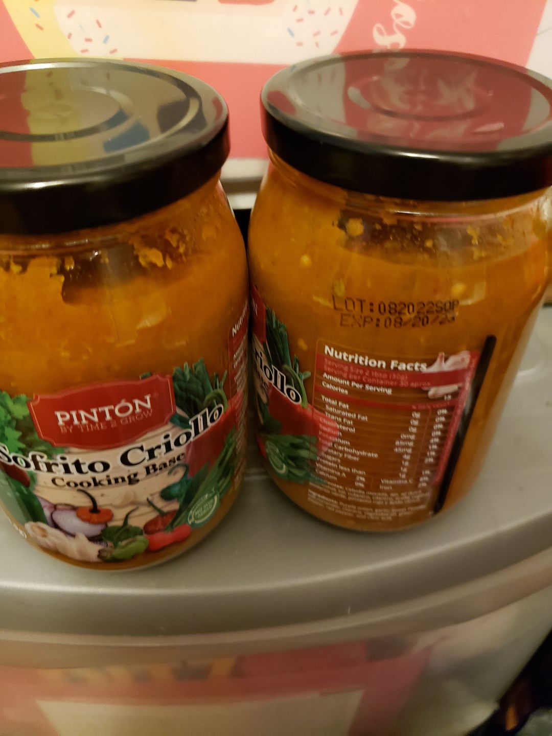 Customer photo review of Sofrito Criollo, Cooking Base