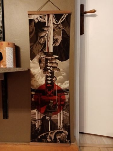 Customer photo review of Tableaux Japonais Esprits du Japon (Quadriptyque)