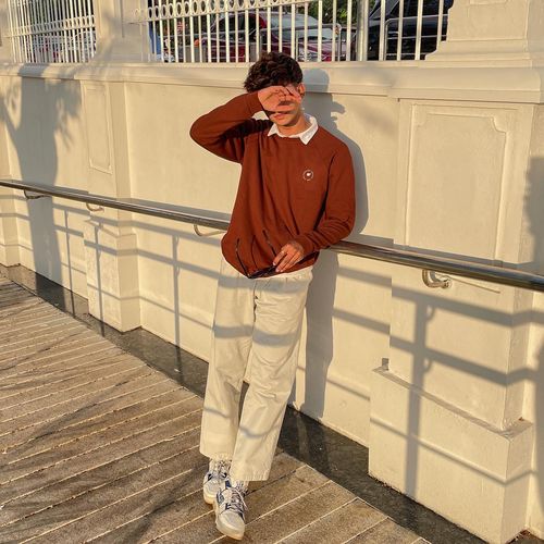 Customer photo review of Seasons Rust Full Sleeve T-shirt