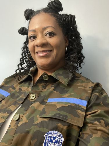Customer photo review of Camouflage Jacket- Zeta Crest