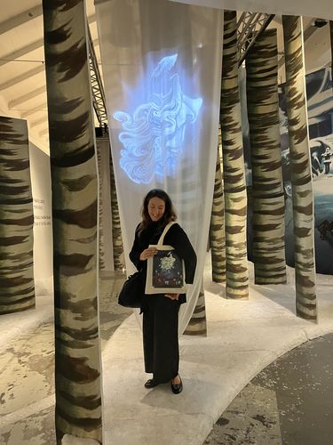 Customer photo review of Canvas Tote Bag - Fantasmi & Spiriti del Giappone