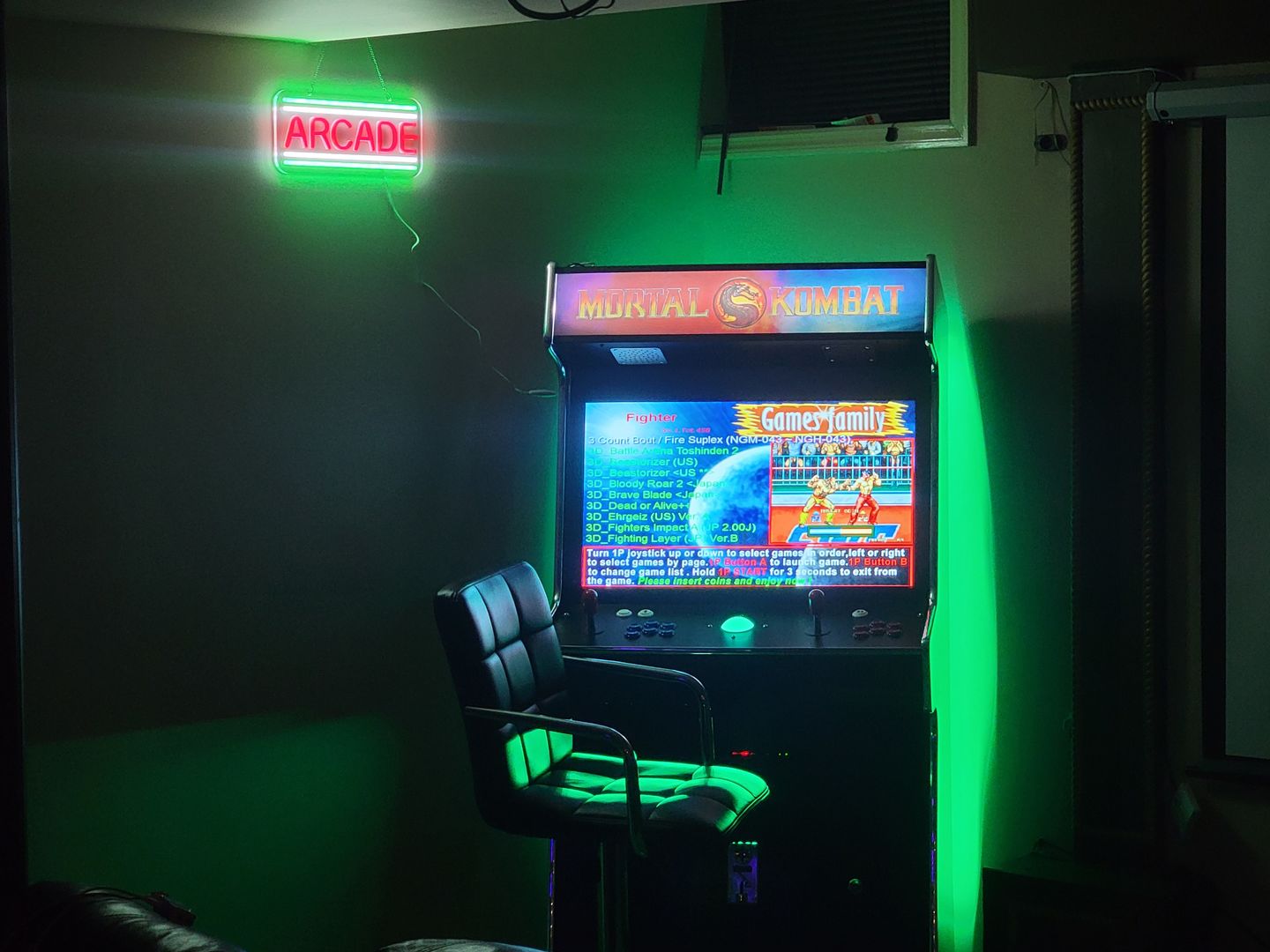 Customer photo review of 2 PLAYER STANDUP Arcade Machine 4600 Games Multi-cade  Upright Retro Cabinet MK