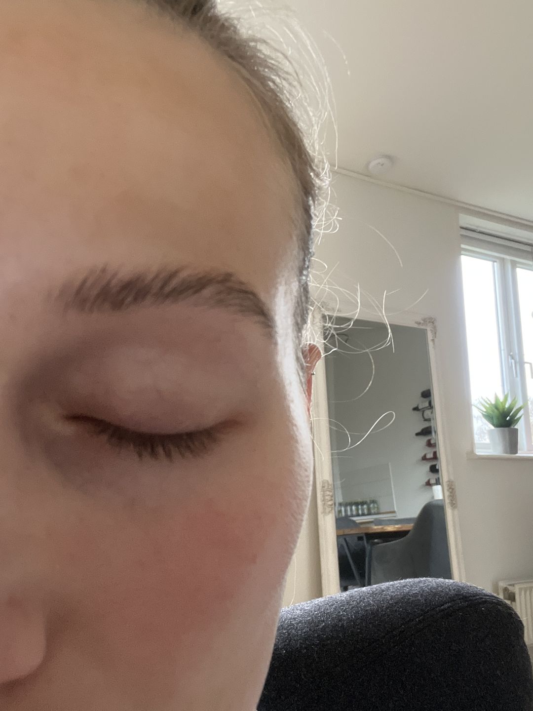 Customer photo review of Brow Lamination Kit