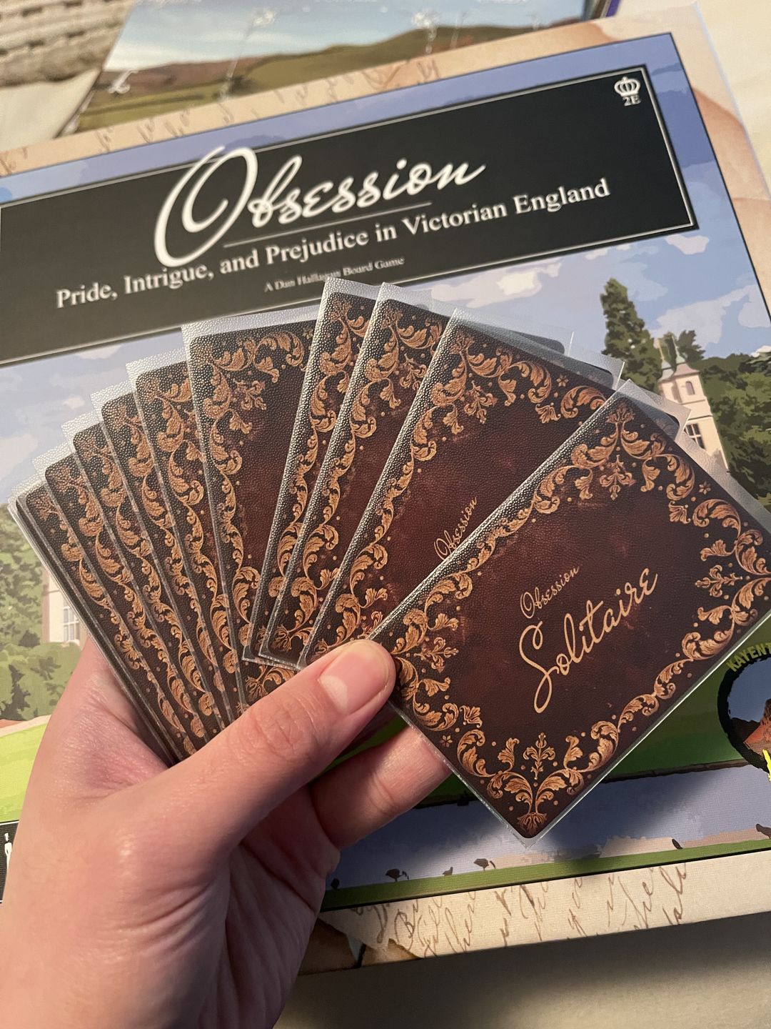Customer photo review of Final Girl Card Sleeve Kit