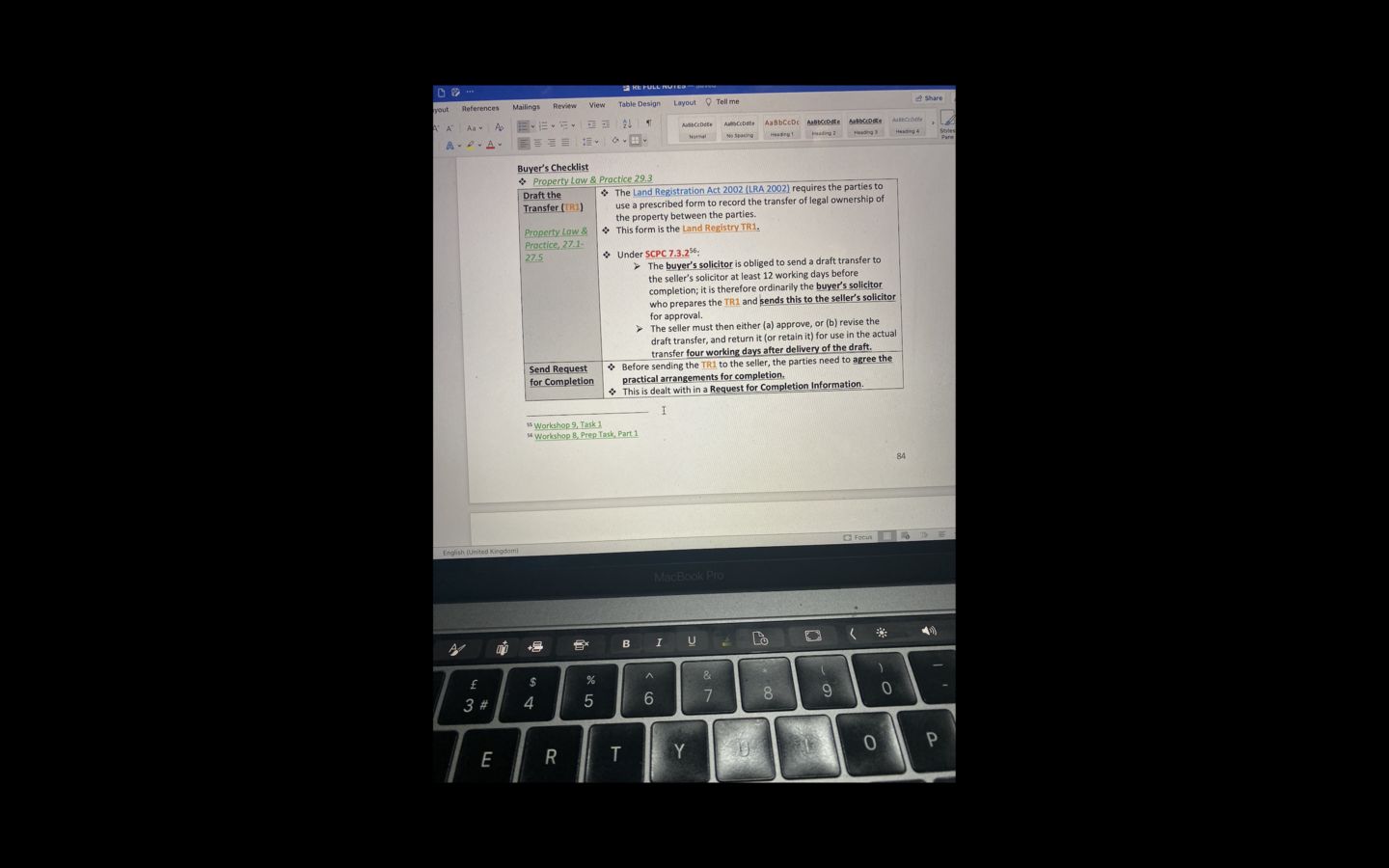 Customer photo review of LPC Buddy™ 2022 / 23 | Complete Core Module Guide | Distinction Level Study Guide for the LPC (Electronic)