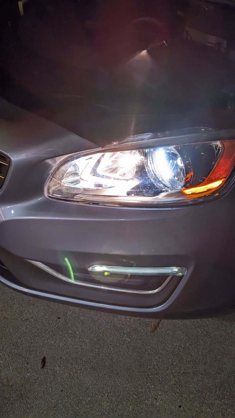 Customer photo review of CARIFEX®  Non-Flickering LED Headlight Sets