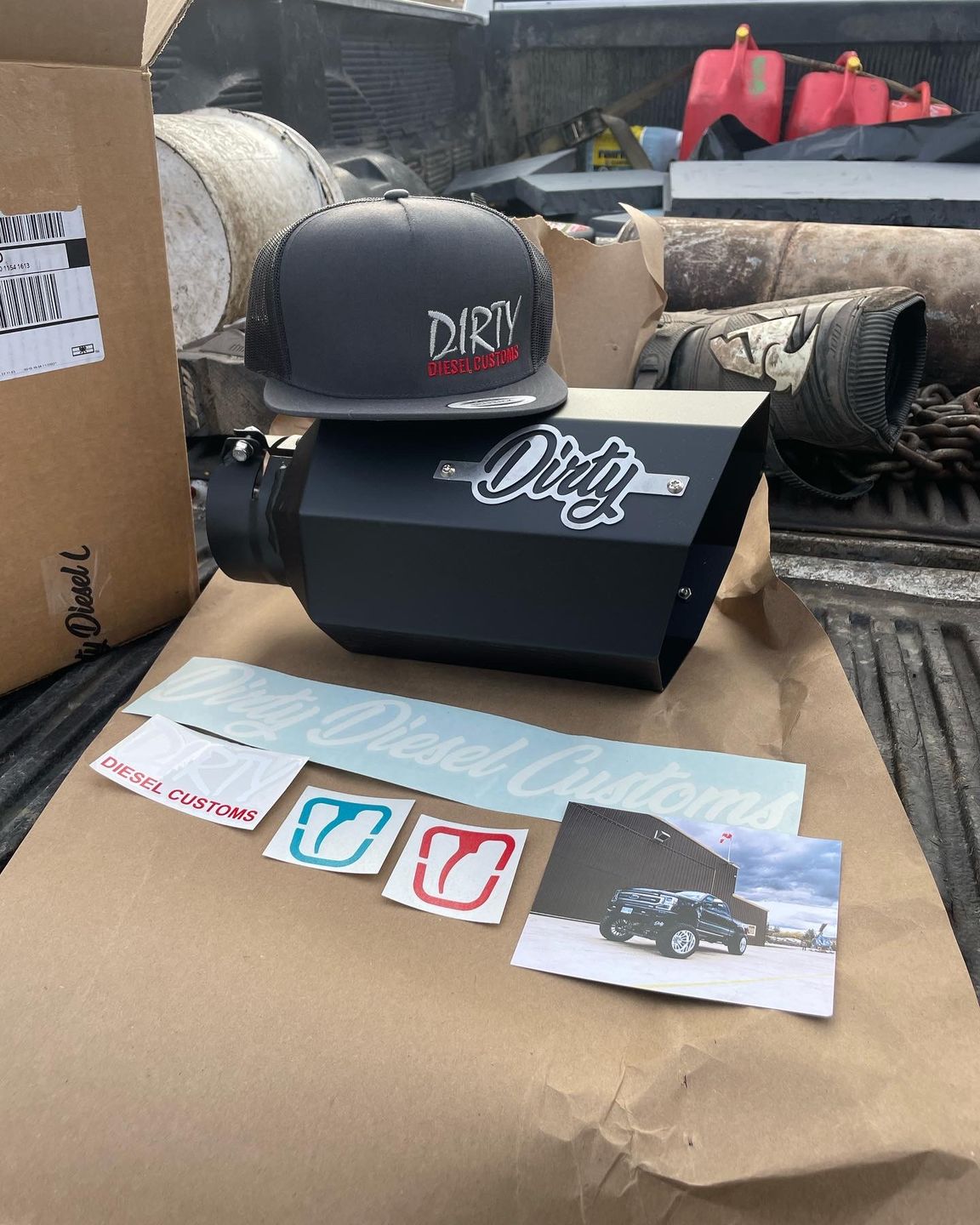 Customer photo review of Dirty Exhaust Tip (Trigger-Exhaust-Tip)