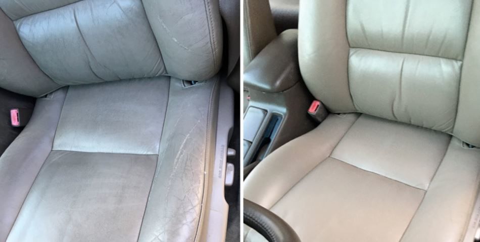 Customer photo review of Clyde's Leather Preparer and Deglazer