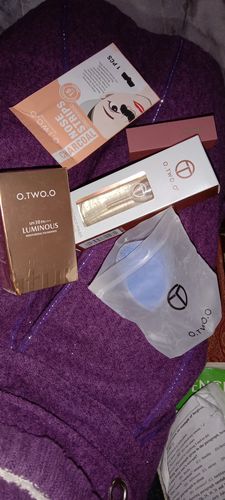 Customer photo review of O.TWO.O HYDRATING & PORE MINIMIZING FACE PRIMER