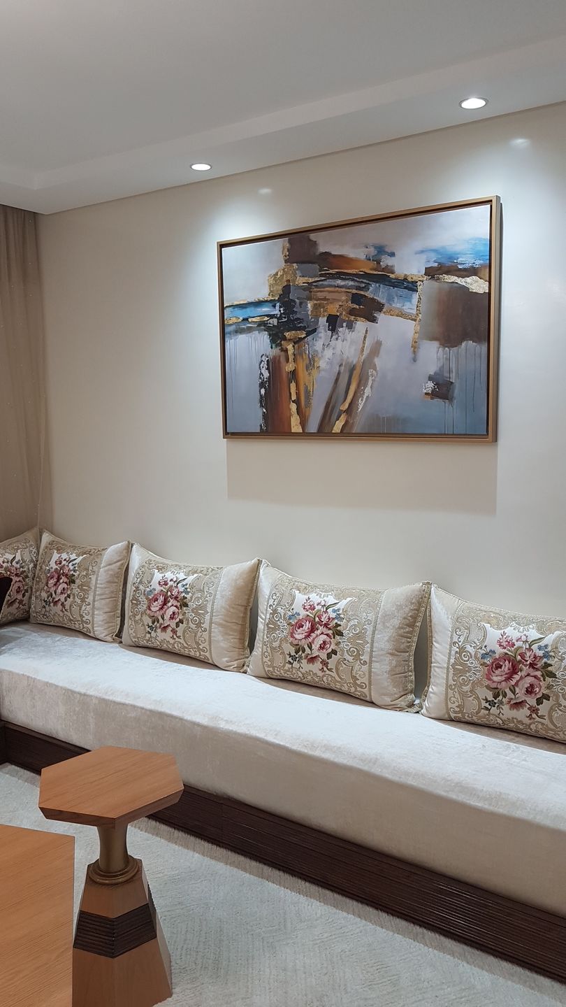 Customer photo review of Tableau décoratif Connection - Cadre américain moderne