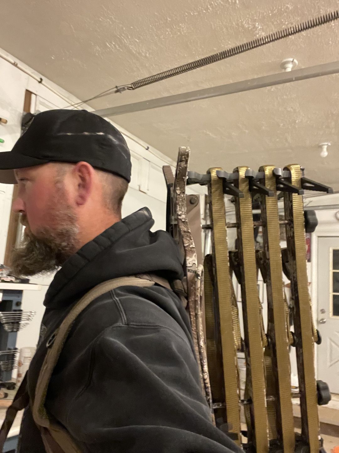 Customer photo review of Backpack Straps and Waist Support System