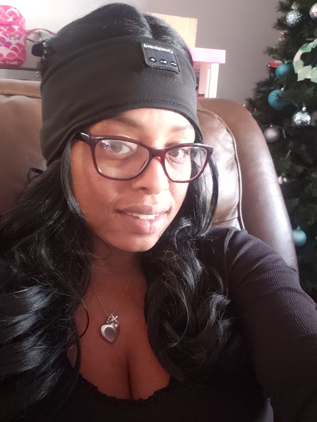 Customer photo review of CozyBand Wireless Headphones