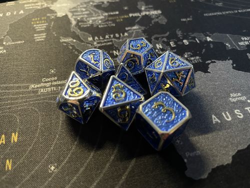 Customer photo review of Drachenwürfel Blue Magic