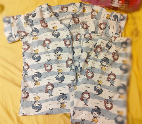 Customer photo review of Blue mermaid Pajama