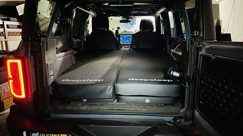 Customer photo review of deepsleep Solo Mat for Ford Bronco