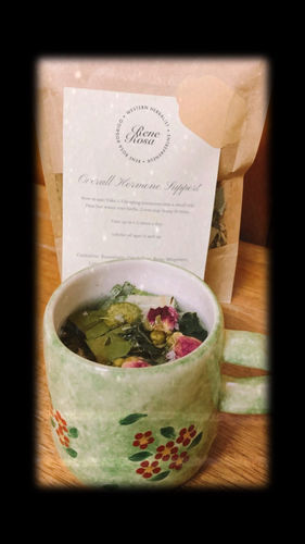 Customer photo review of Overall Hormone Support Tea Blend for Women