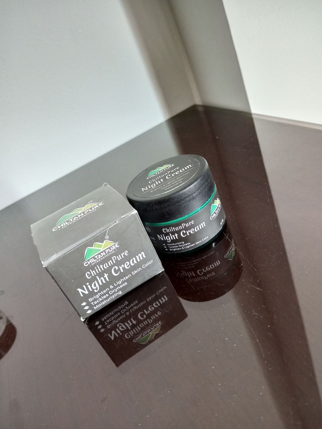 Customer photo review of ChiltanPure Night Cream – Boosts Collagen, Tackles dryness & Prevents Skin from Sagging 50ml