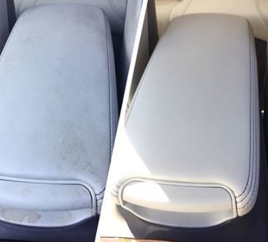 Customer photo review of Clyde's Leather Preparer and Deglazer