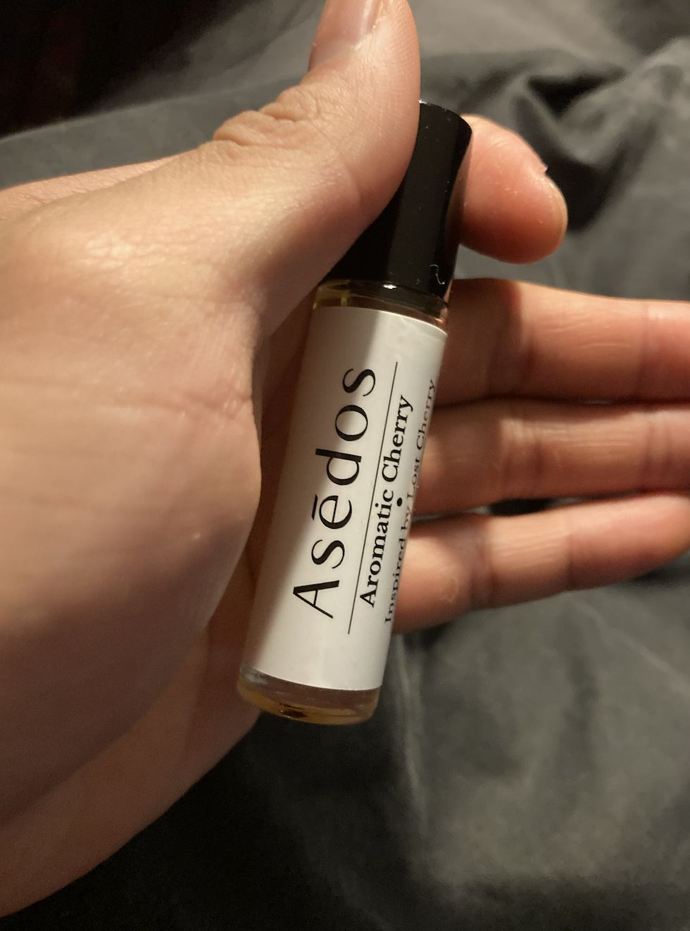 Customer photo review of AROMATIC CHERRY PERFUME OIL