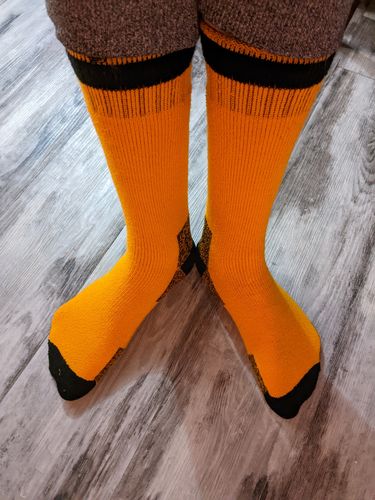 Customer photo review of J.B. Field's Bootgear "Outdoors GT" Colourful Acrylic Boot Sock
