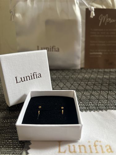 Customer photo review of Faux piercing Léa