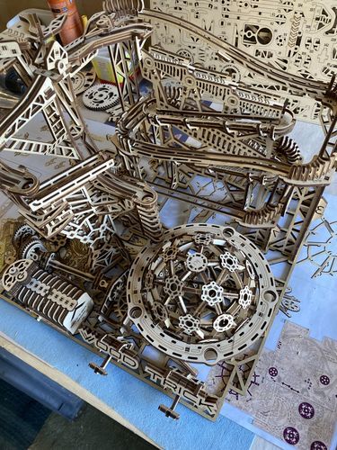 Customer photo review of Galaxy Marble Run