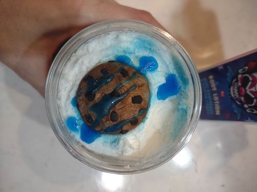 Customer photo review of Cookie Monster Blood Sugar Scrub