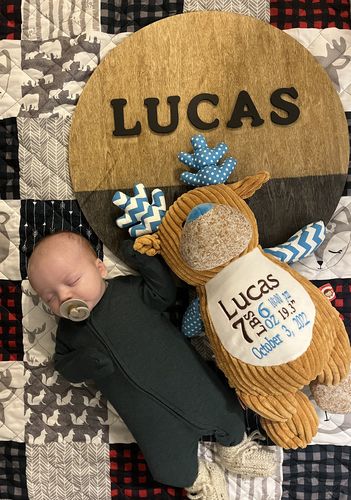 Customer photo review of Cubbies - Blue Deer