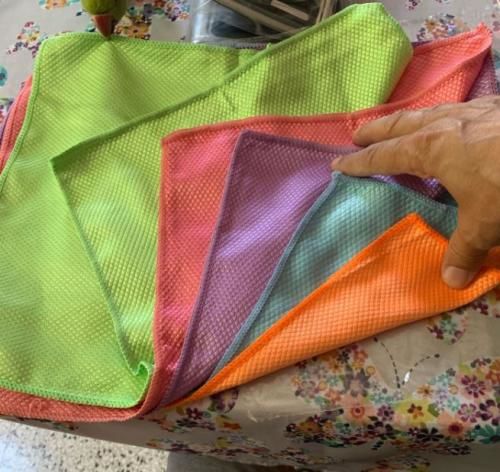 Customer photo review of Chiffon Miracle - Nettoyer et Polir sans laisser de traces (7+3 GRATUIT)
