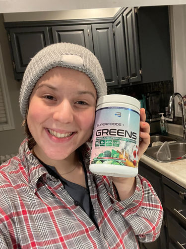 Customer photo review of Superfoods + Greens