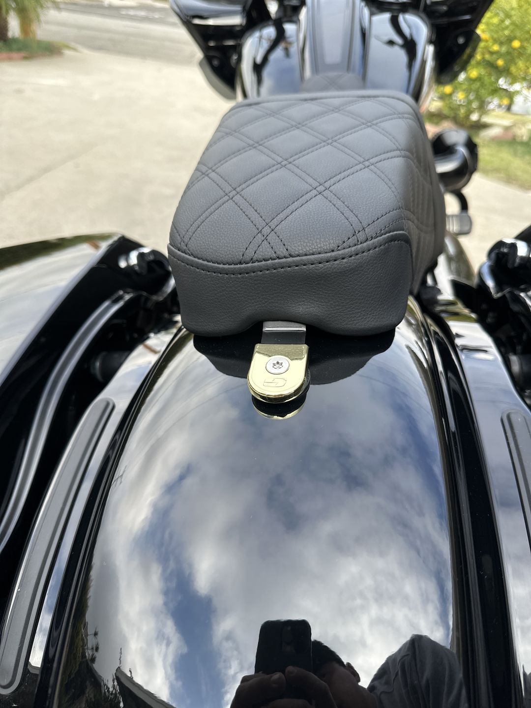 Customer photo review of SADDLEMEN GOLD SECURITY SCREW
