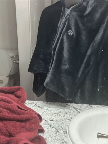 Customer photo review of Cozy Heated Blanket Hoodie