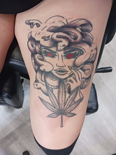 Customer photo review of Signature Tattoo Numbing Cream
