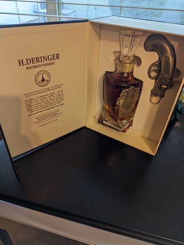 Customer photo review of BF H.DERINGER BOURBON WHISKEY