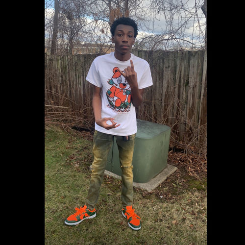 Customer photo review of New M.O.M.M  Unisex Shirt Match Jordan 1 Retro High OG “Electro Orange”