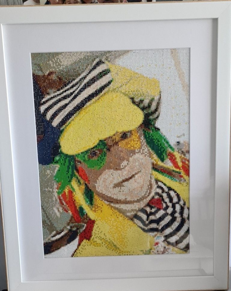 Customer photo review of Diamond Painting Personnalisé