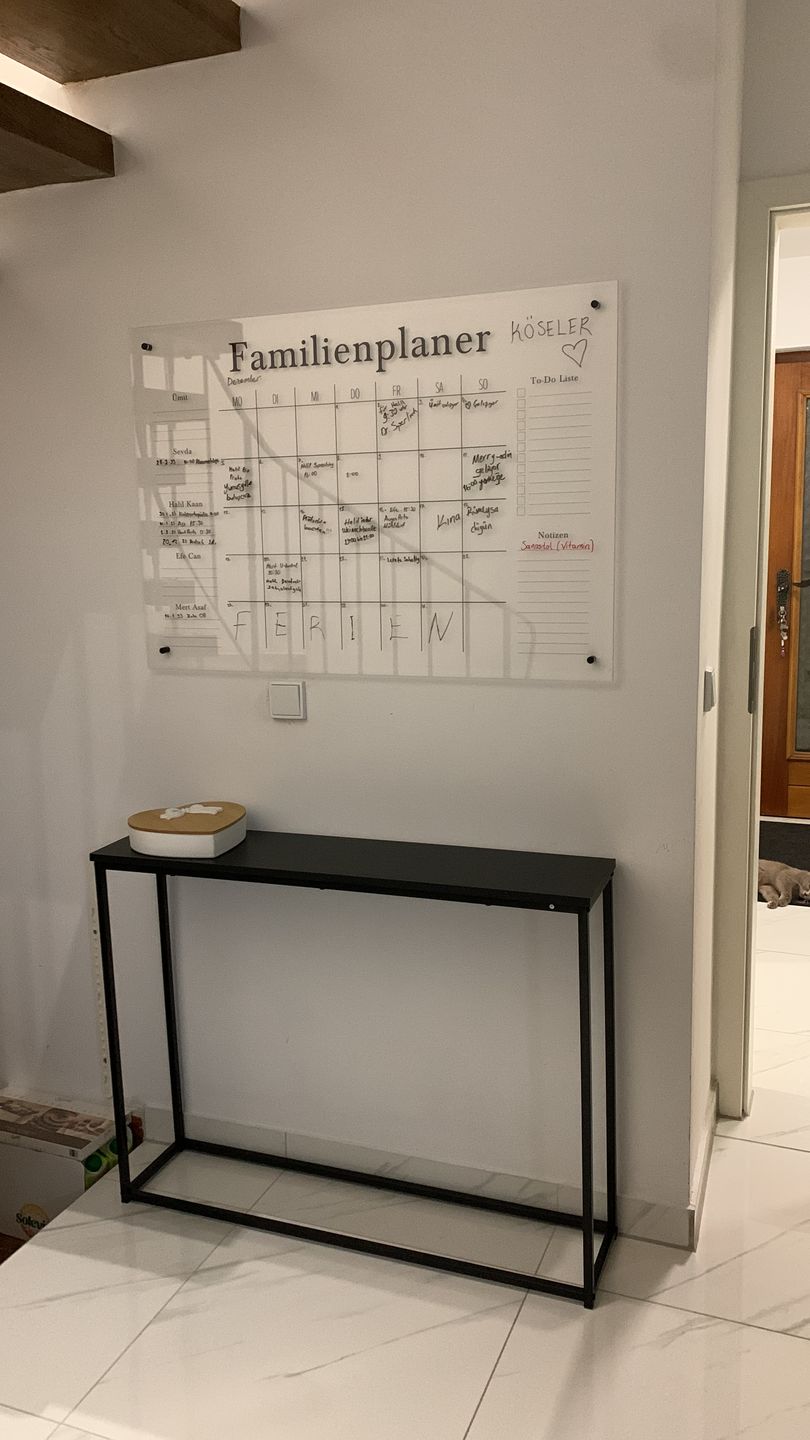 Customer photo review of 5-Namen Familienplaner
