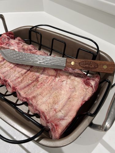 Customer photo review of 10" Stainless BBQ Knife