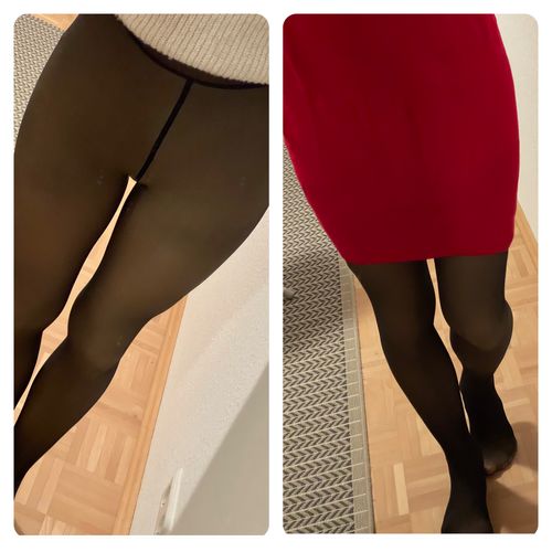 Customer photo review of Fleece Strumpfhose Bella (NEU)