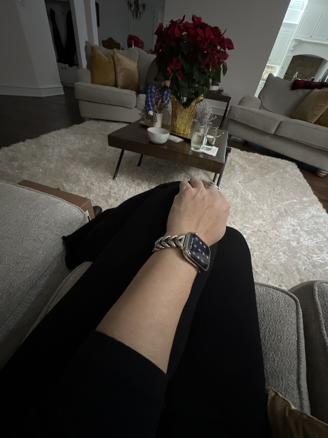 Customer photo review of Herringbone Band for the Apple Watch