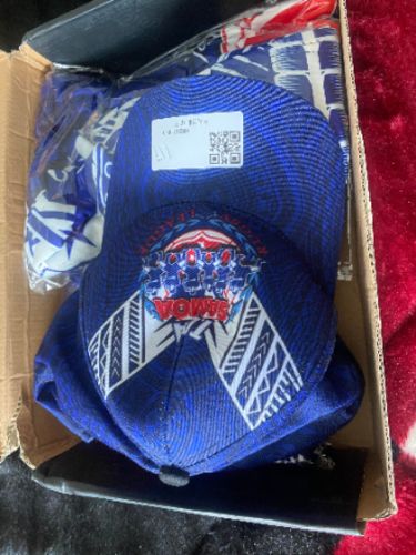 Customer photo review of Toa Samoa Rugby Classic Cap Siva Tau Jersey LT6