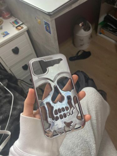 Customer photo review of Just Love Skulls Hollow Phone Case