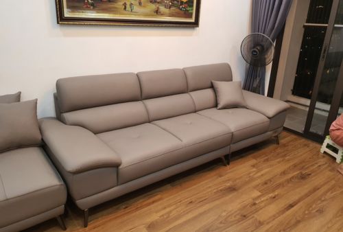 Customer photo review of ELIO - Sofa văng bọc da