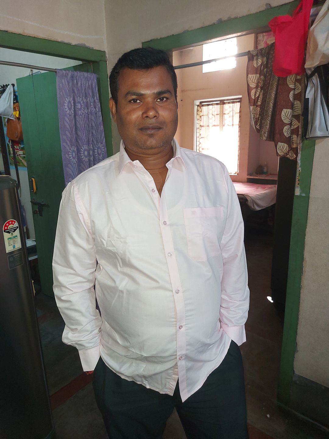 Customer photo review of Super Soft - Lemonade Pink Formal Shirts | SS1502