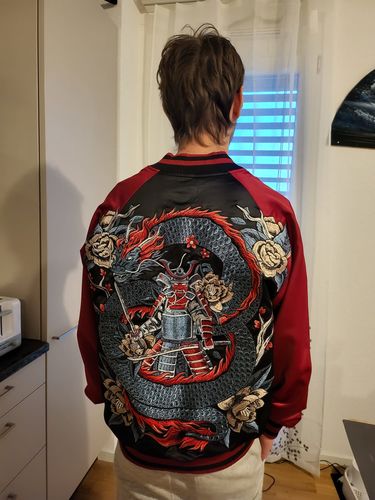Customer photo review of Samurai Sukajan Souvenir Jacket