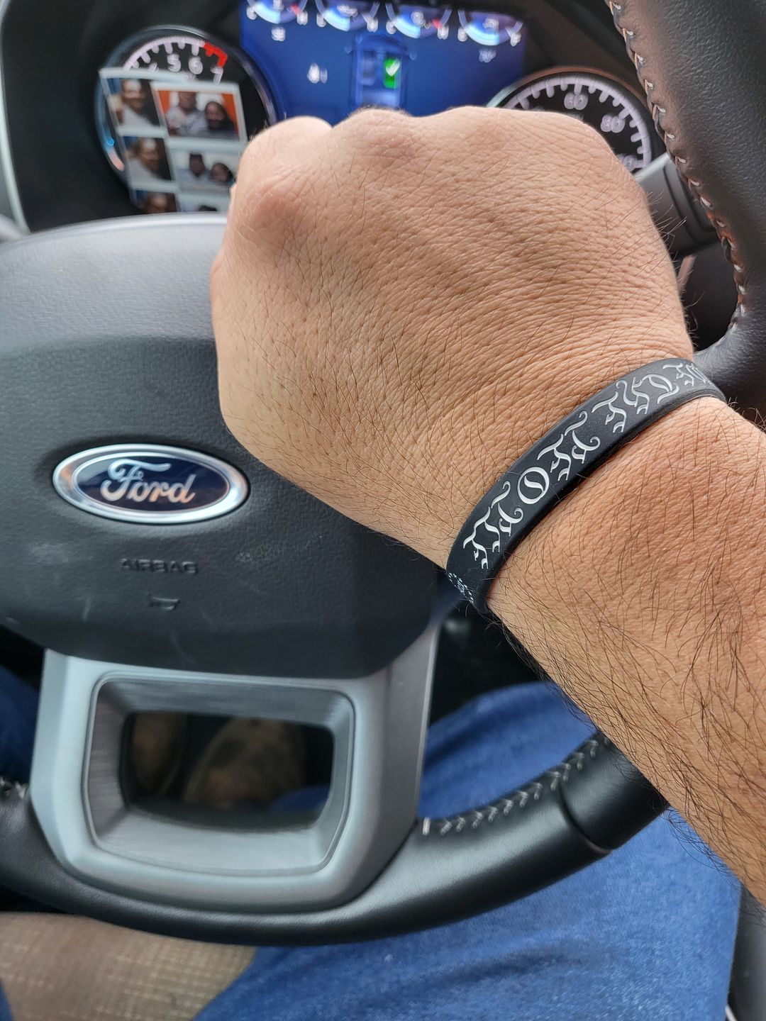 Customer photo review of Whiskey Steak Freedom Decal
