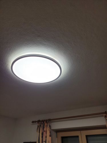 Customer photo review of Smarte Deckenleuchte Amela, 42 cm, white+ambiance