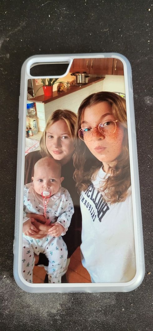 Customer photo review of Coque PHOTO 100% personnalisable - iPhone smartphone - TEAMCOQUES